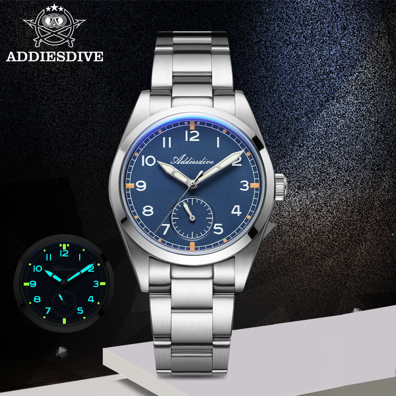 Luxury Watch Japan - นาฬิกาข้อมือผู้หญิงสุดหรู ADDIESDIVE กันน้ำ 10 บาร์ พร้อมไฟเรืองแสง