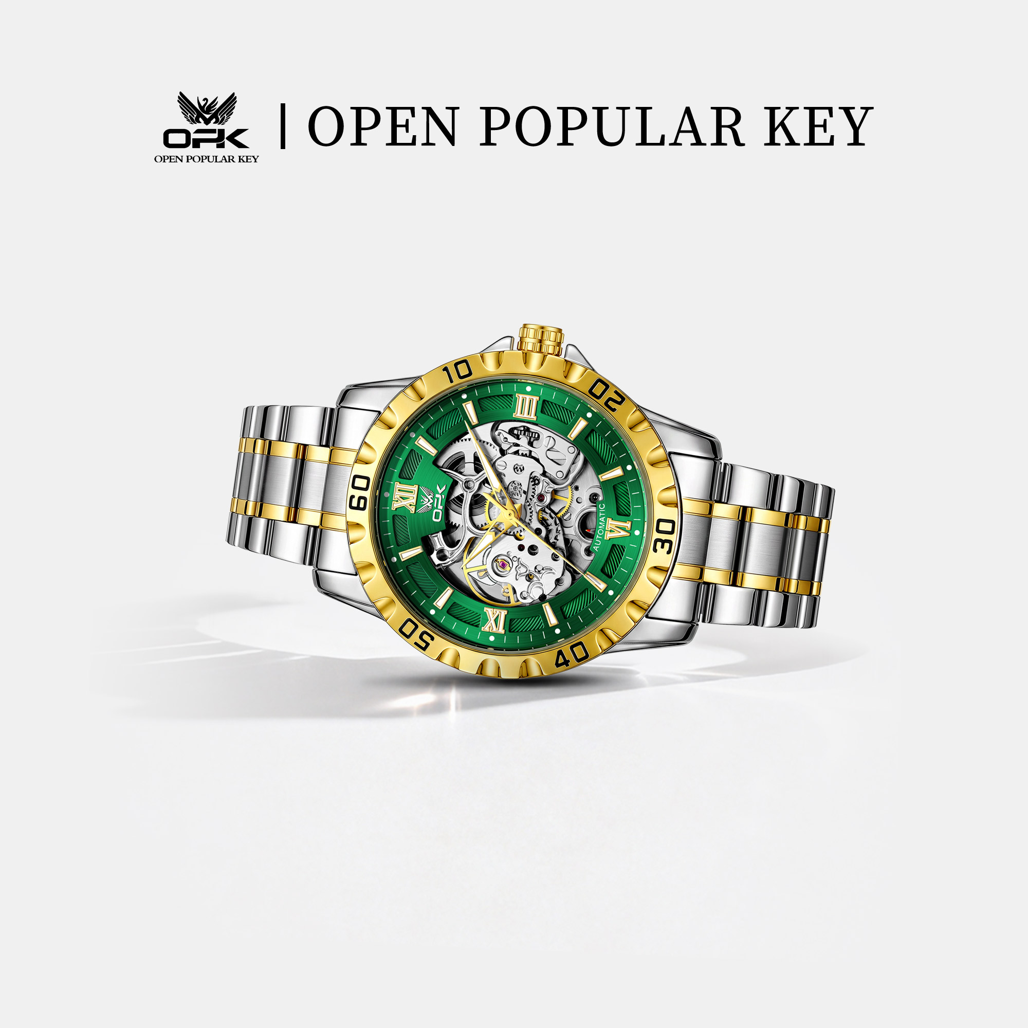 OPK 8199 นาฬิกาธุรกิจระบบกลไกอ - Luxury Watch Hd บทวิจารณ์และราคา