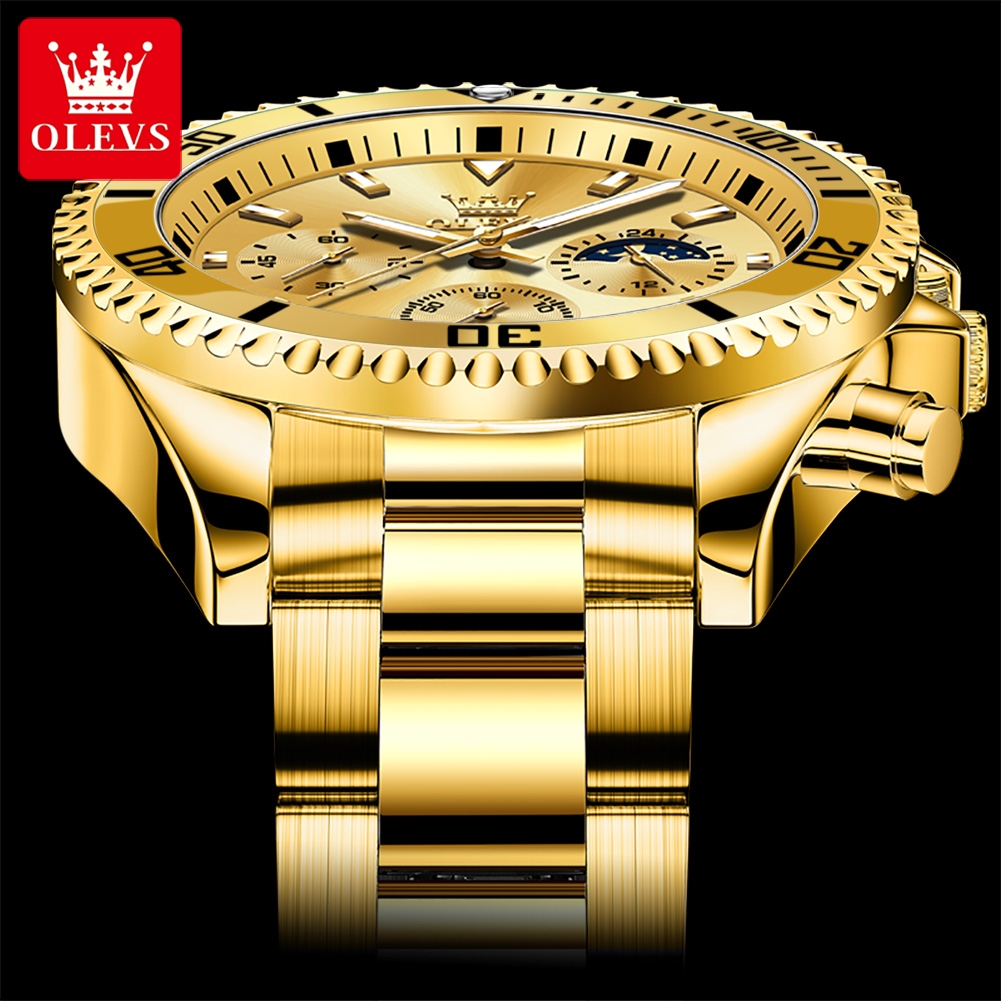 OLEVS 2870 นาฬิกาผู้ชายหรูหรา  - Luxury Watch Hd บทวิจารณ์และราคา