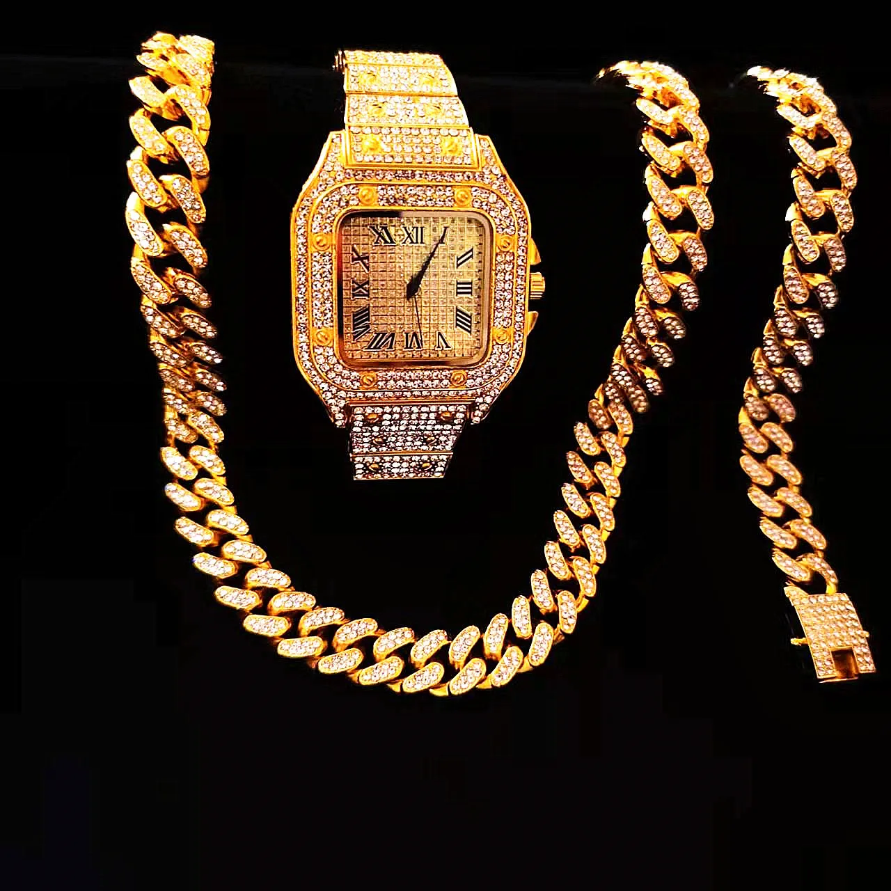 นาฬิกาข้อมือแบบ Iced Out 2 เรื - Luxury Watch Miami บทวิจารณ์และราคา