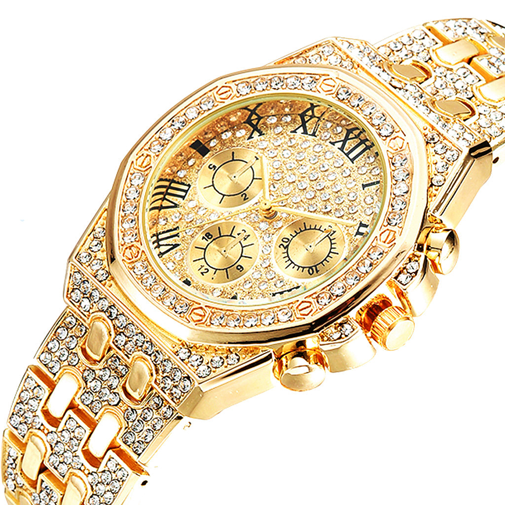 ชุดนาฬิกาข้อมือผู้ชายพร้อมสร้อ - Luxury Watch Miami บทวิจารณ์และราคา