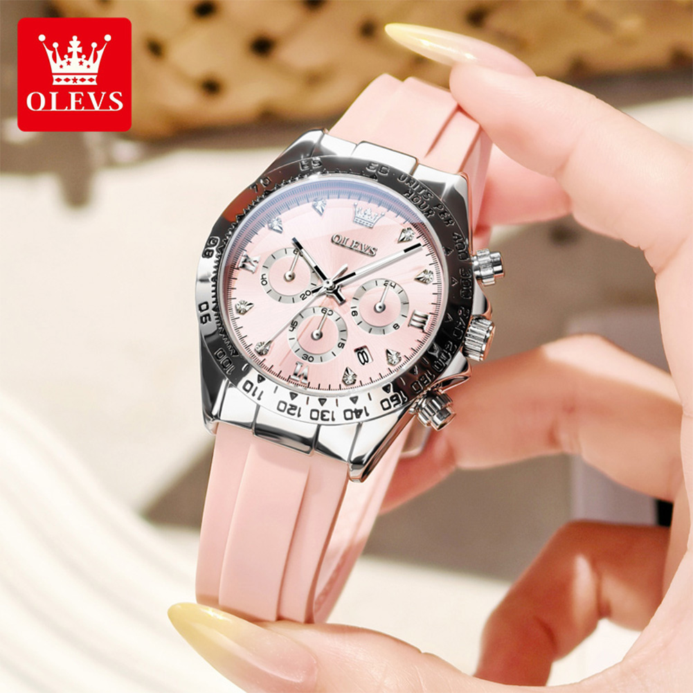 นาฬิกาข้อมือผู้หญิง OLEVS 5618 - Luxury Watch Hd บทวิจารณ์และราคา