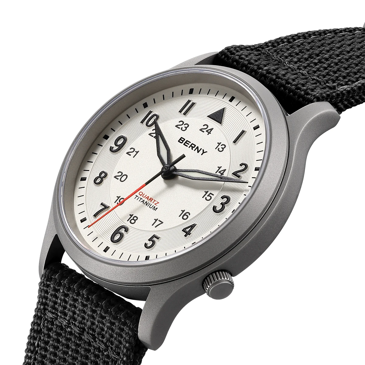 BERNY นาฬิกาไทเทเนียมสำหรับผู้ - Titanium Sport Watch บทวิจารณ์และราคา