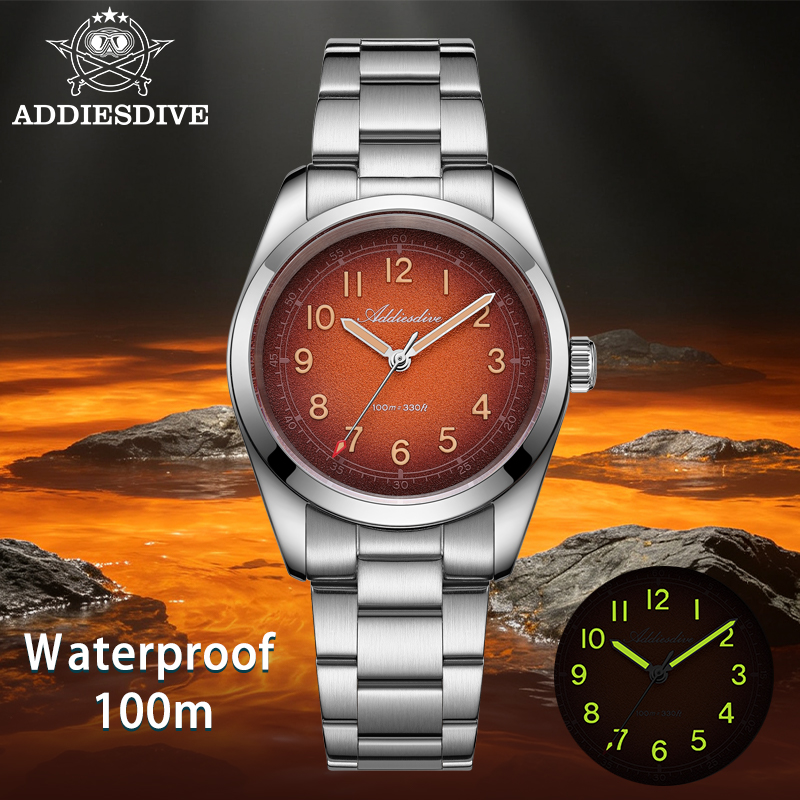 ADDIESDIVE ดีไซน์เรียบง่ายนาฬิ - Luxury Watch It บทวิจารณ์และราคา