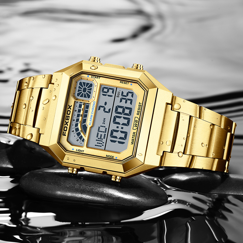 นาฬิกาข้อมือดิจิตอลแฟชั่นหรูหร - Luxury Watch Hd บทวิจารณ์และราคา