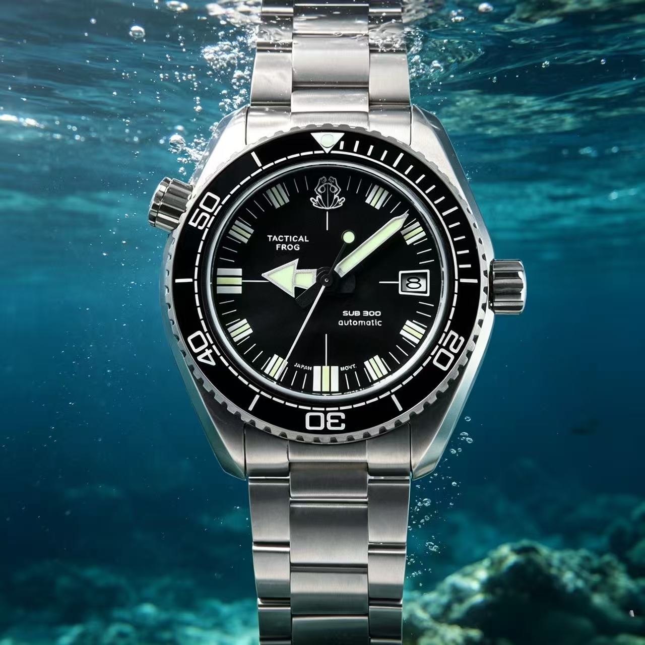 แทคติคอล ฟร็อก นิว เมนนาฬิกาอั - Titanium Sport Watch บทวิจารณ์และราคา