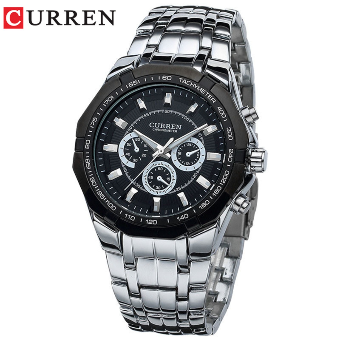 CURREN ผู้ชายแบรนด์หรูทหารกีฬา - Luxury Watch Japan บทวิจารณ์และราคา