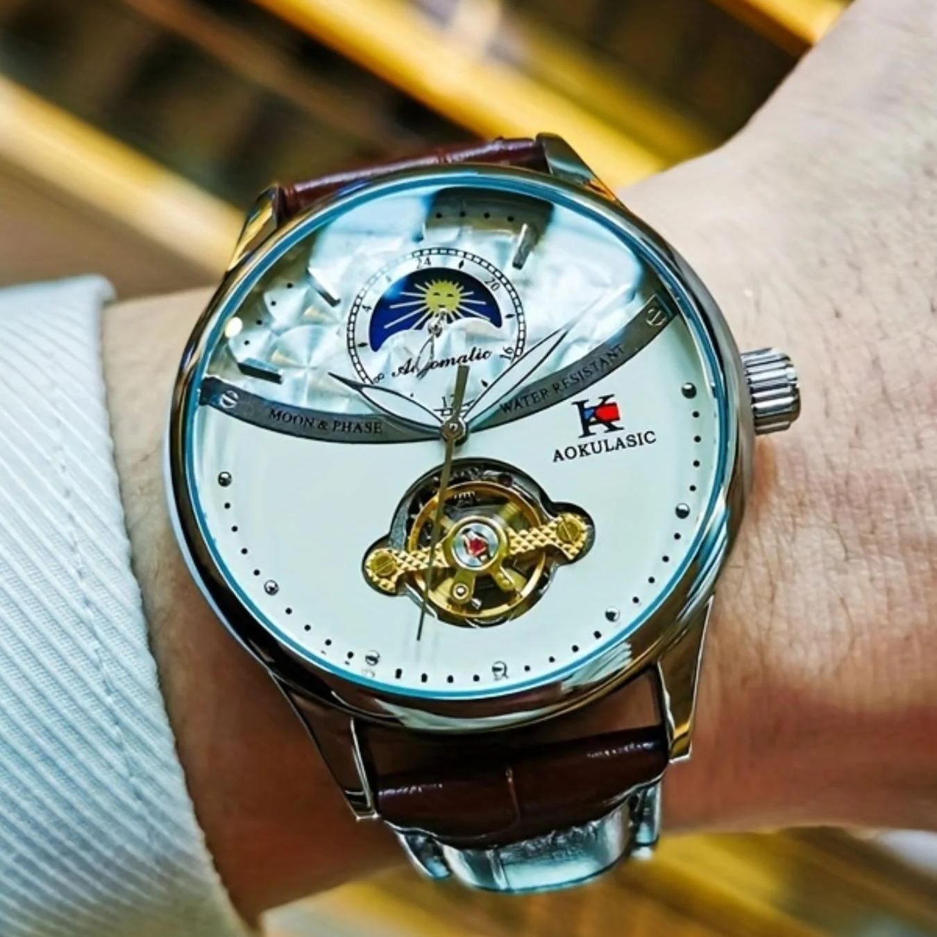 นาฬิกาจักรกลอัตโนมัติสำหรับผู้ - Luxury Watch It บทวิจารณ์และราคา