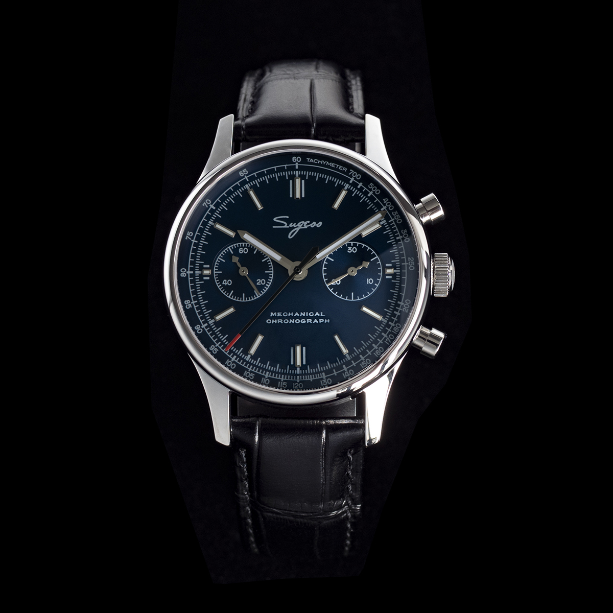 Sugess 1963 Pilot Mens นาฬิกา  - Chronograph Flyback Watch บทวิจารณ์และราคา