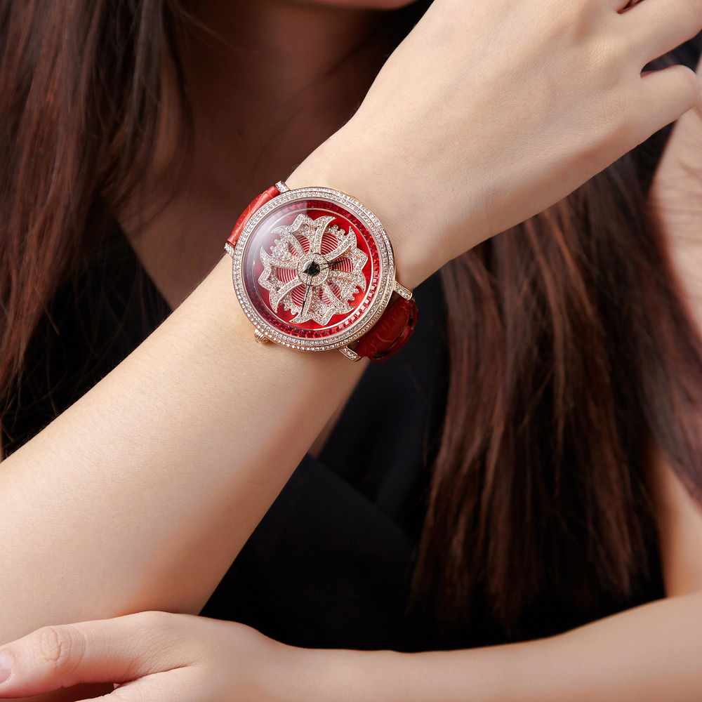 Luxury Davena Roate หิมะดอกไม้ - Luxury Watch Japan บทวิจารณ์และราคา