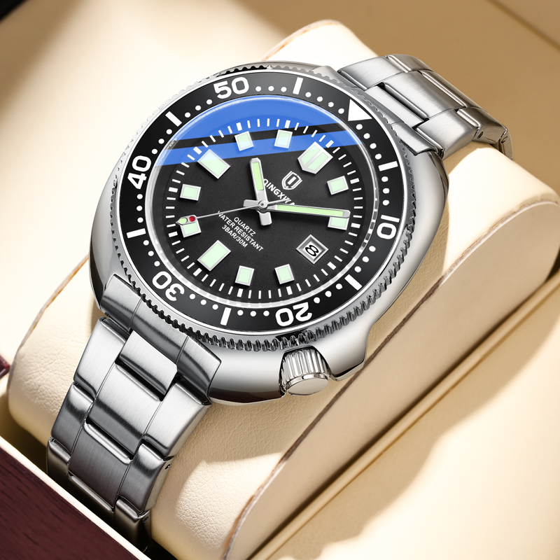 QINGXIYA Mens นาฬิกาแบรนด์หรูส - Luxury Watch Hd บทวิจารณ์และราคา
