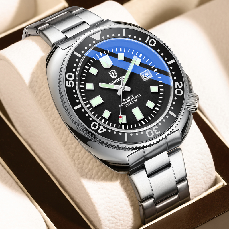 QINGXIYA Mens นาฬิกาแบรนด์หรูส - Luxury Watch Hd บทวิจารณ์และราคา