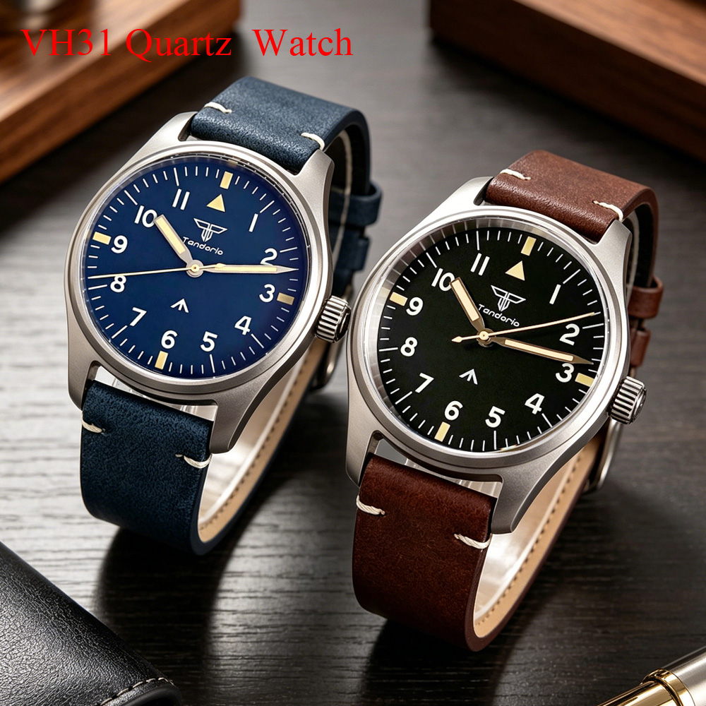 นาฬิกาข้อมือผู้ชาย Tandorio 39 - Titanium Sport Watch บทวิจารณ์และราคา