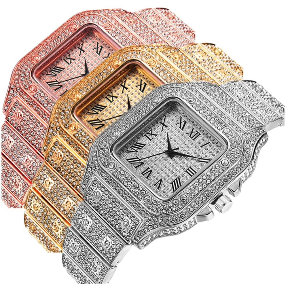 สร้อยคอทองคำแบบคิวบาประดับเพชร - Luxury Watch Miami บทวิจารณ์และราคา