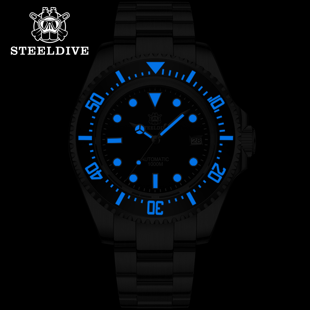 STEELDIVE SD1964 ใหม่มาถึง 202 - Titanium Sport Watch บทวิจารณ์และราคา
