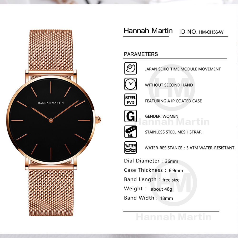 Hannah Martin แบรนด์หรูนาฬิกาผ - Luxury Watch Japan บทวิจารณ์และราคา