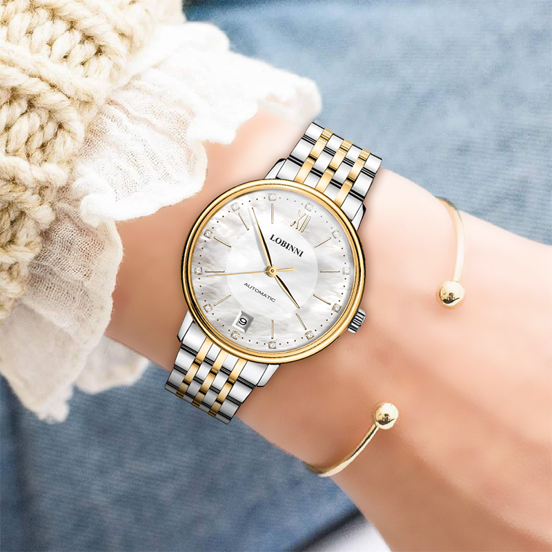 LOBINNI สุภาพสตรีนาฬิกากลไกอัต - Luxury Watch Japan บทวิจารณ์และราคา