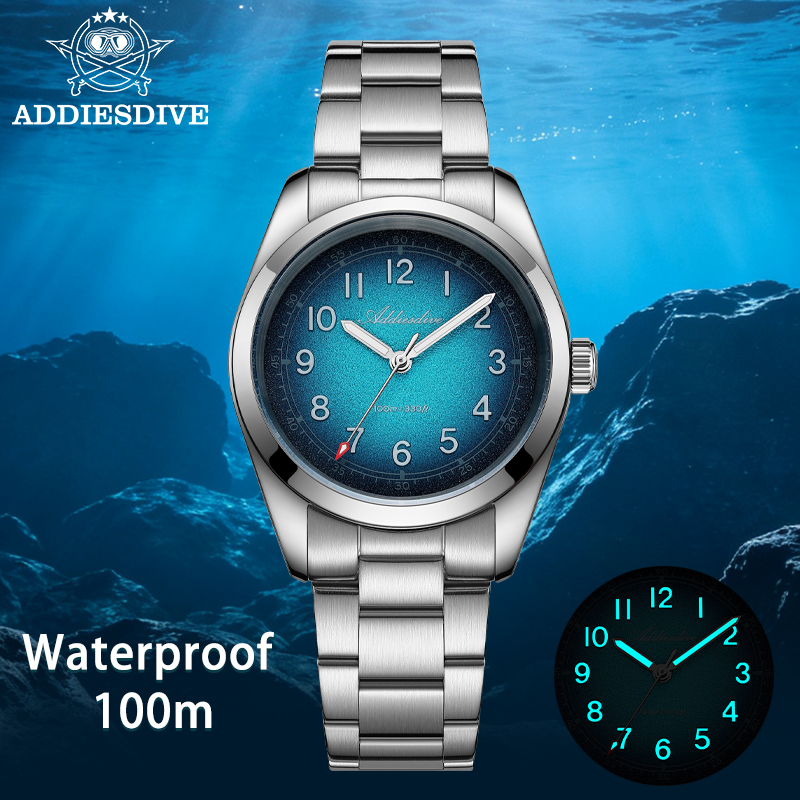 ADDIESDIVE นาฬิกาควอตซ์คู่รักก - Luxury Watch It บทวิจารณ์และราคา