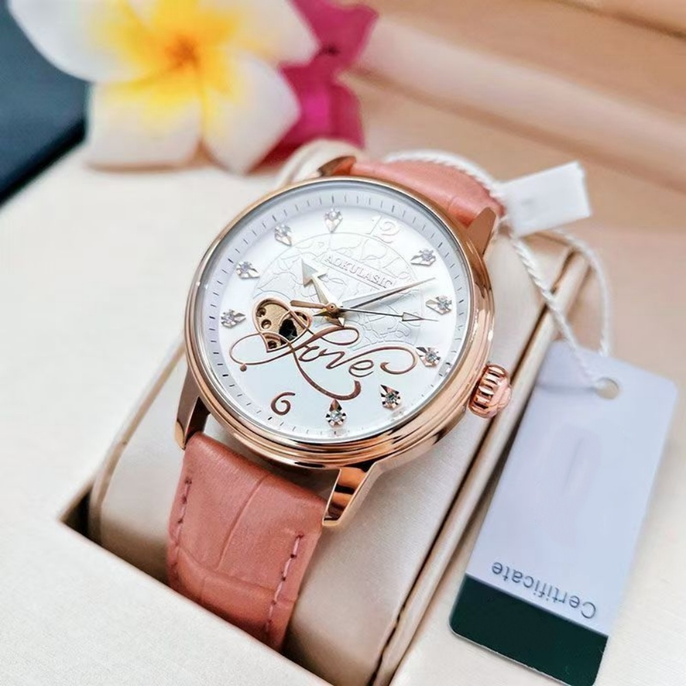 นาฬิกาข้อมือผู้หญิงระบบกลไกสุด - Luxury Watch It บทวิจารณ์และราคา