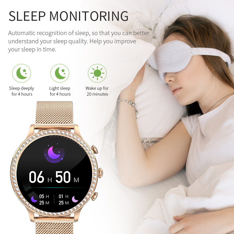 นาฬิกาแฟชั่นผู้หญิง LIGE พร้อม - Luxury Watch Hd บทวิจารณ์และราคา