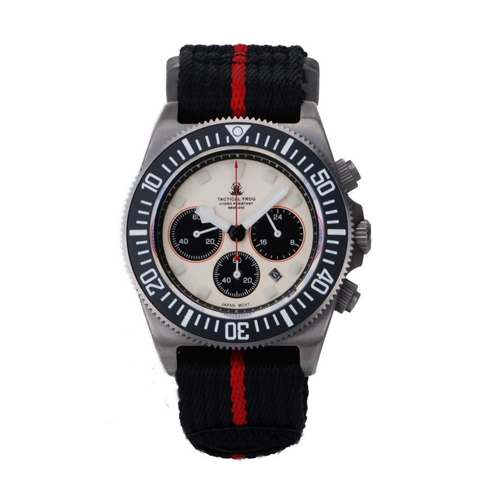 นาฬิกา Tactical Frog Men Chron - Titanium Sport Watch บทวิจารณ์และราคา