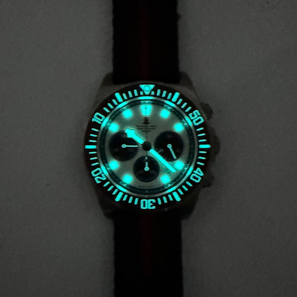 นาฬิกา Tactical Frog Men Chron - Titanium Sport Watch บทวิจารณ์และราคา