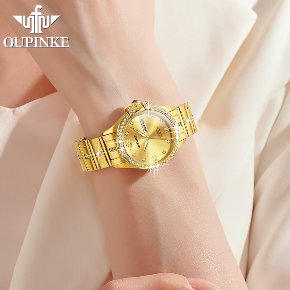 นาฬิกาข้อมือผู้หญิง OUPINKE 31 - Luxury Watch Japan บทวิจารณ์และราคา