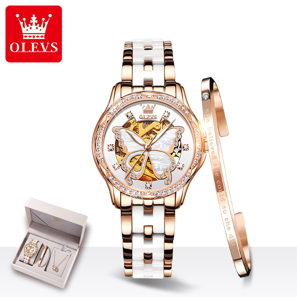 OLEVS 6622 ผู้หญิงหรูหราทั้งหม - Luxury Watch Hd บทวิจารณ์และราคา