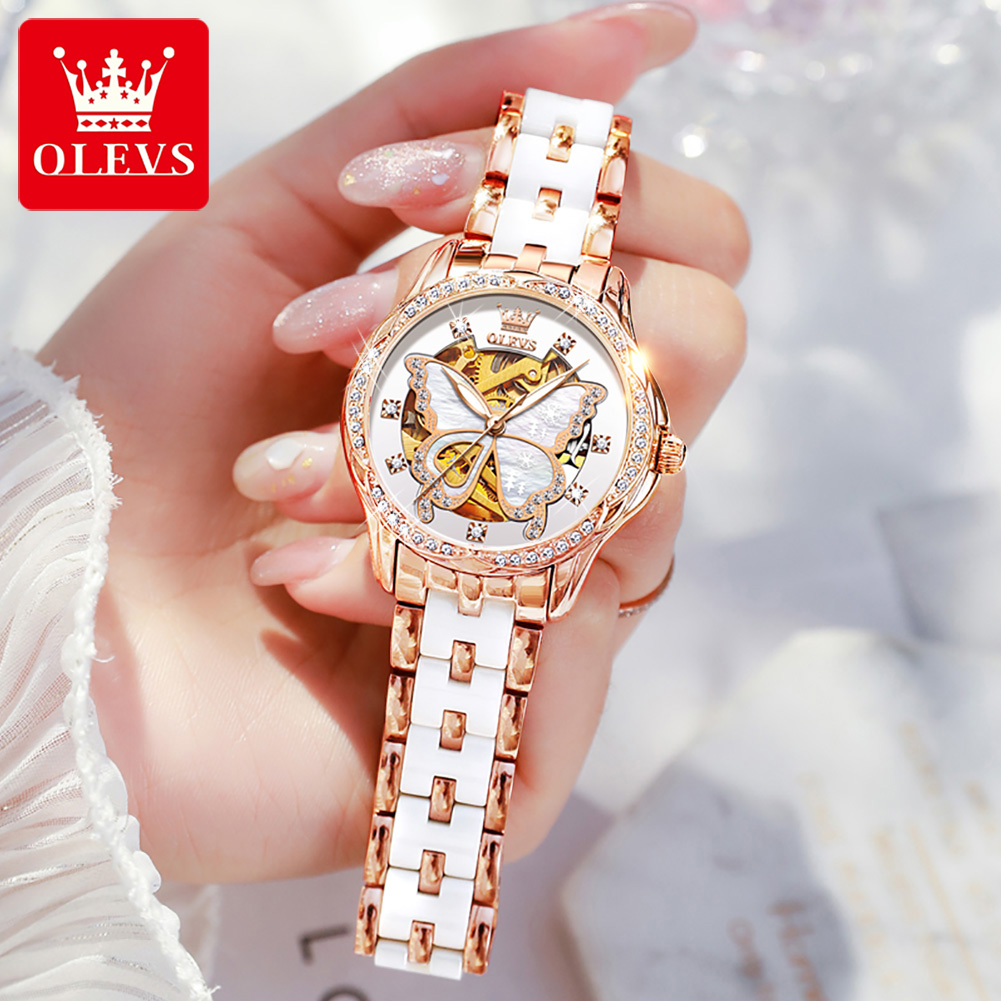 OLEVS 6622 ผู้หญิงหรูหราทั้งหม - Luxury Watch Hd บทวิจารณ์และราคา