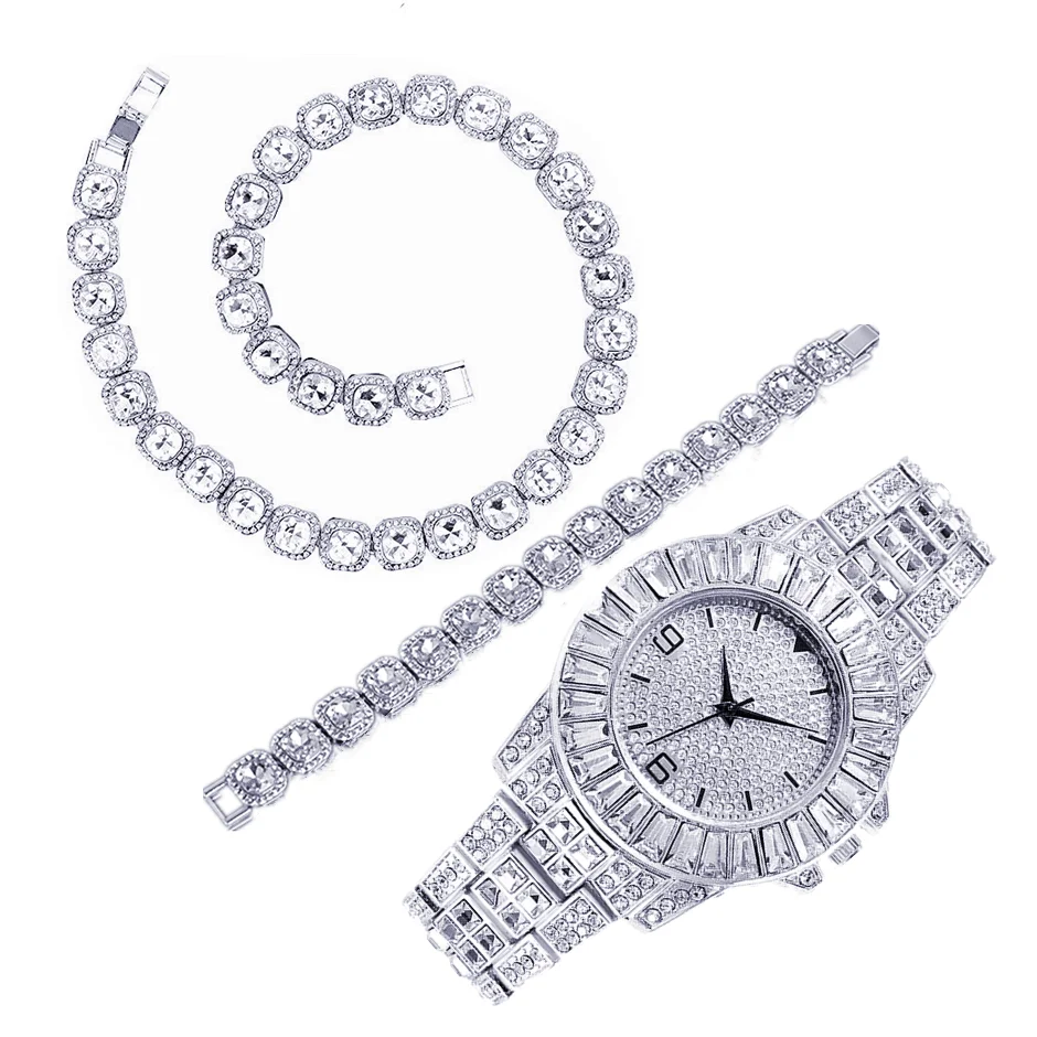 นาฬิกาข้อมือหรูหรา สร้อยคอ กำไ - Luxury Watch Miami บทวิจารณ์และราคา